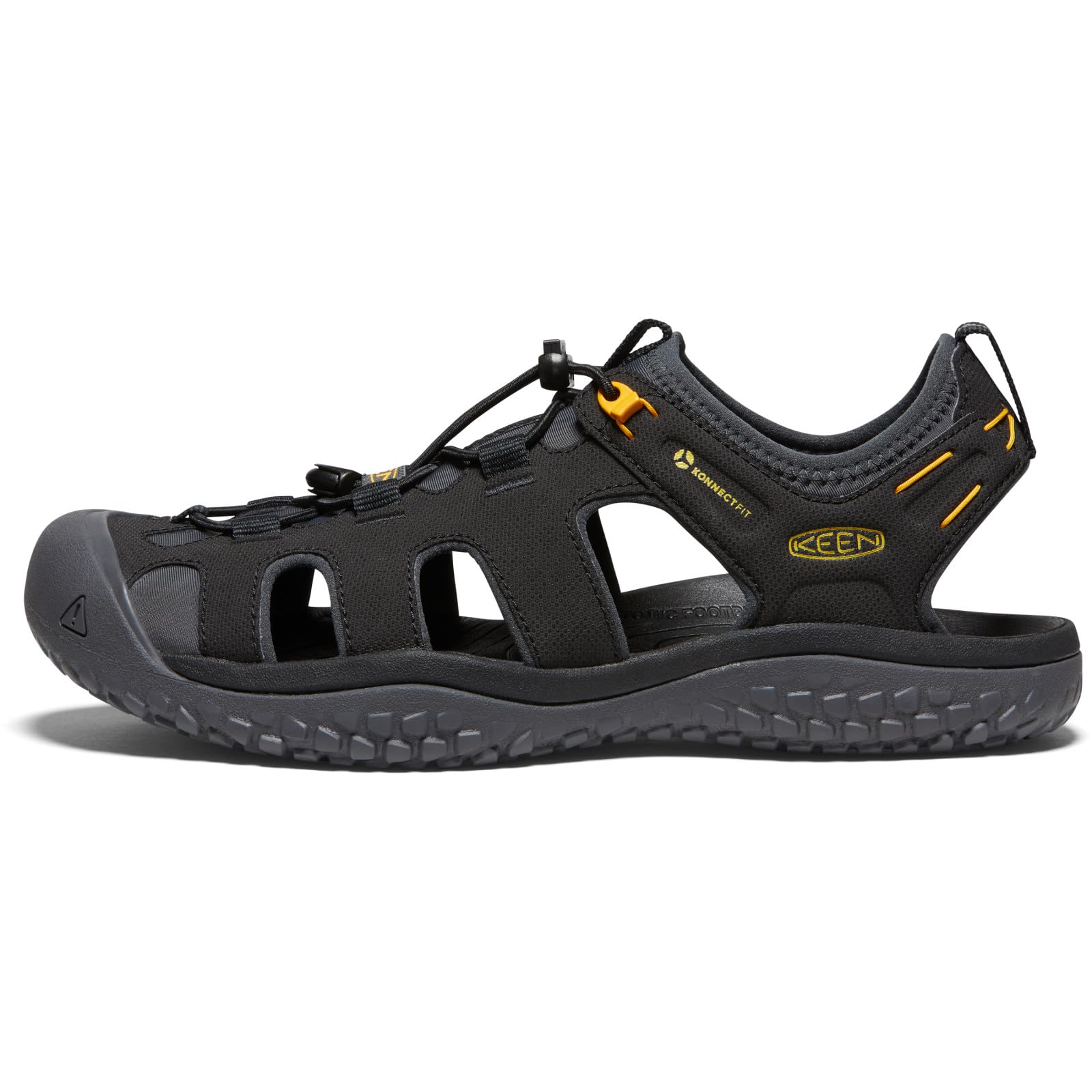 KEEN Utility Men's Solr High Performance Closed-Toe Water Sandals - Lightweight Hiking & Water Sports Shoes for Beach, Pool & Outdoor Adventures