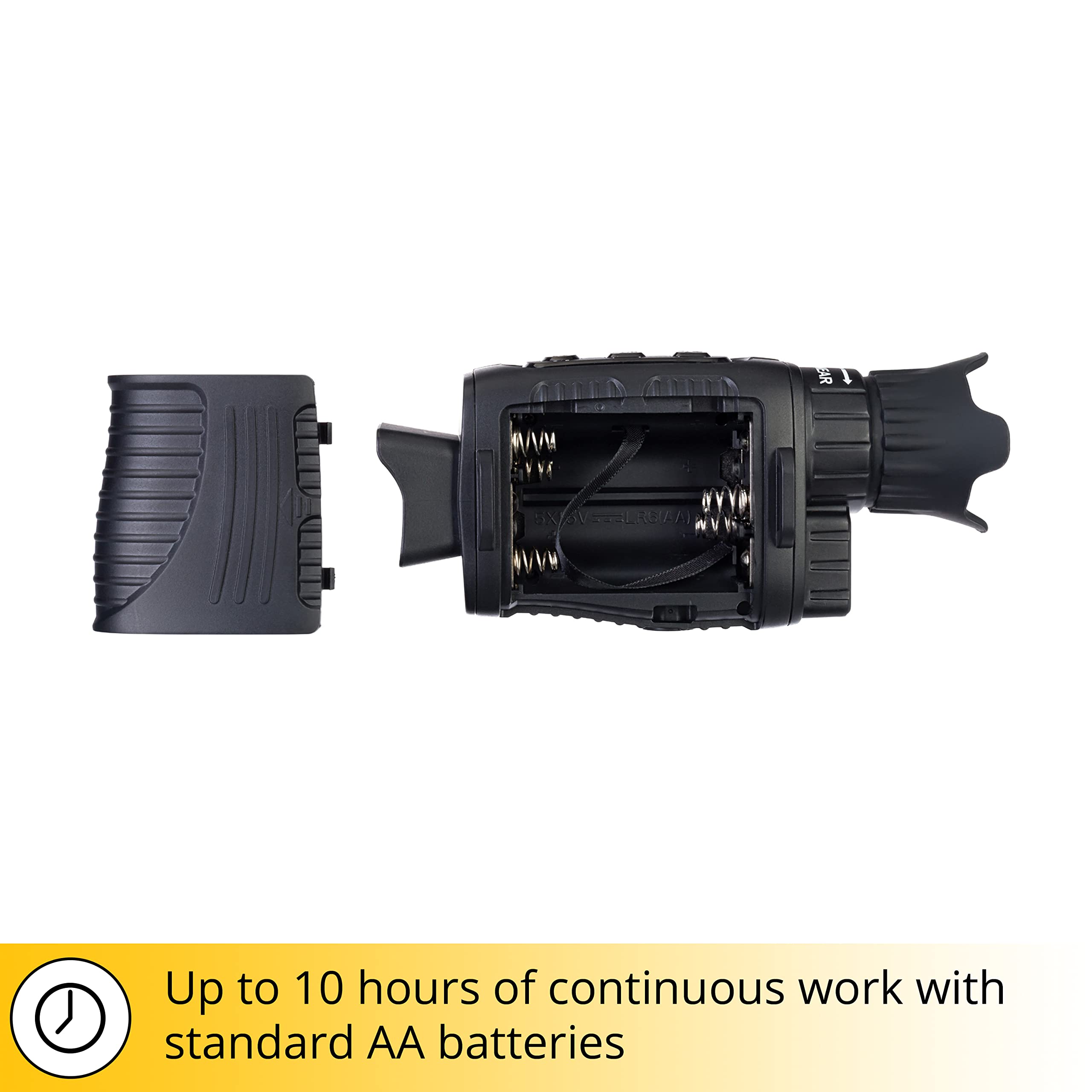 Levenhuk Halo 13x Compact Portable Digital Night Vision Monocular with LCD Screen - HD Night Vision Binoculars for Hunting, Wildlife Observation & Security Surveillance - Photo & Video Recording Function