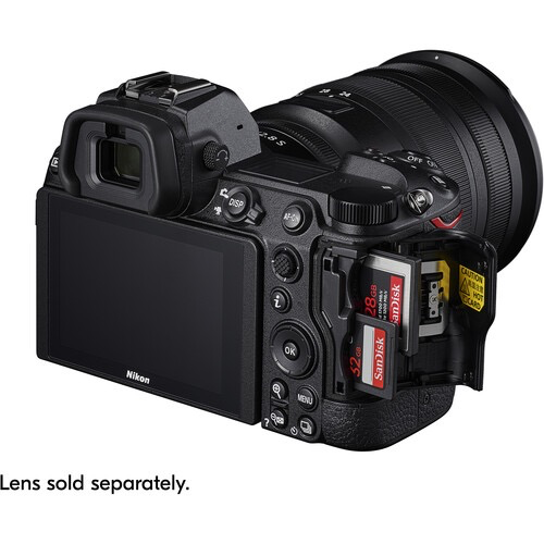 Nikon Z 7II Mirrorless Digital Camera Body - 45.7MP Full Frame, 4K UHD Video, Dual EXPEED 6 Processors - Perfect for Professional Photography, Travel & Vlogging