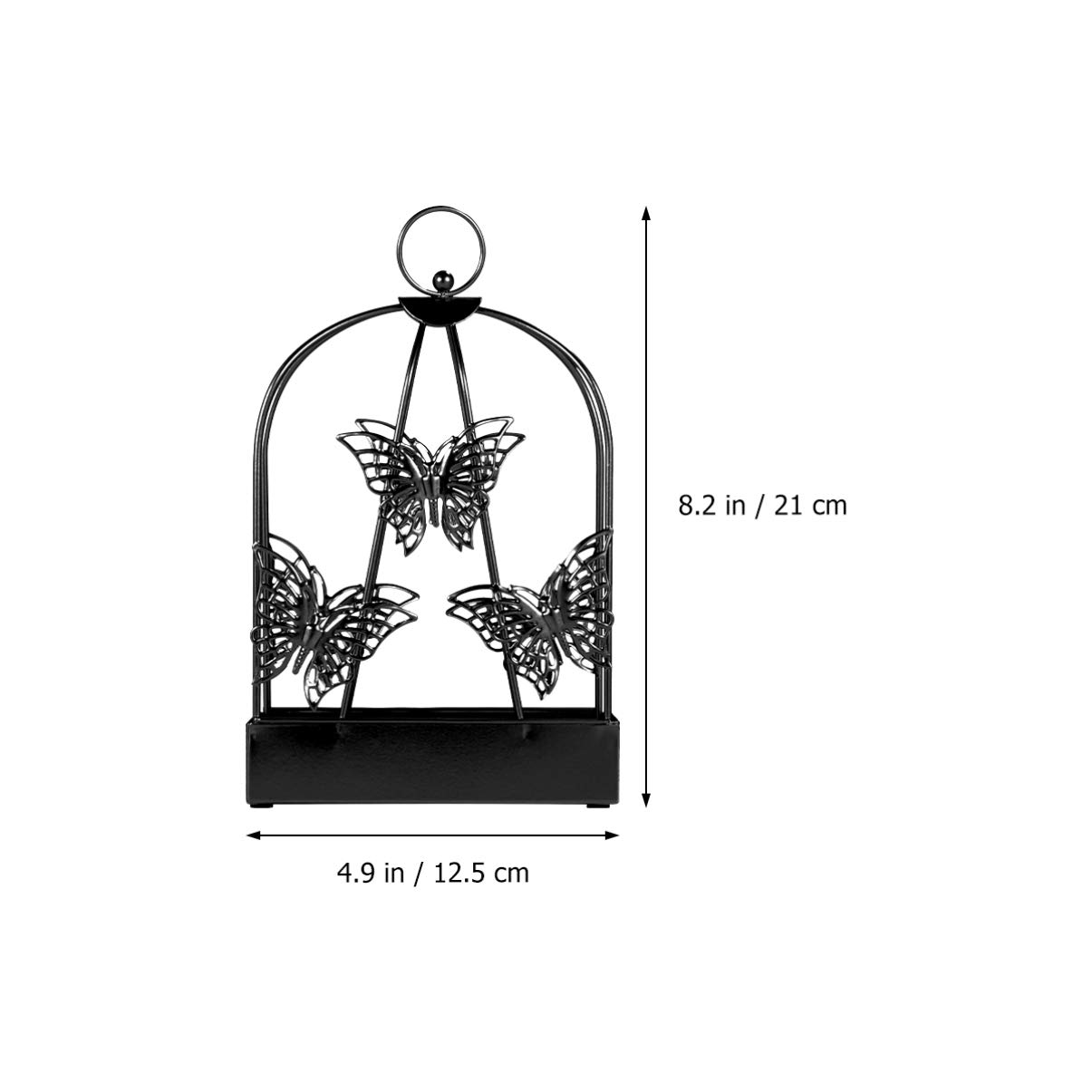 Operitacx Butterfly Shaped Incense Holder - Elegant Incense Tray & Bracket for Aromatherapy, Meditation, Yoga, and Home Decor
