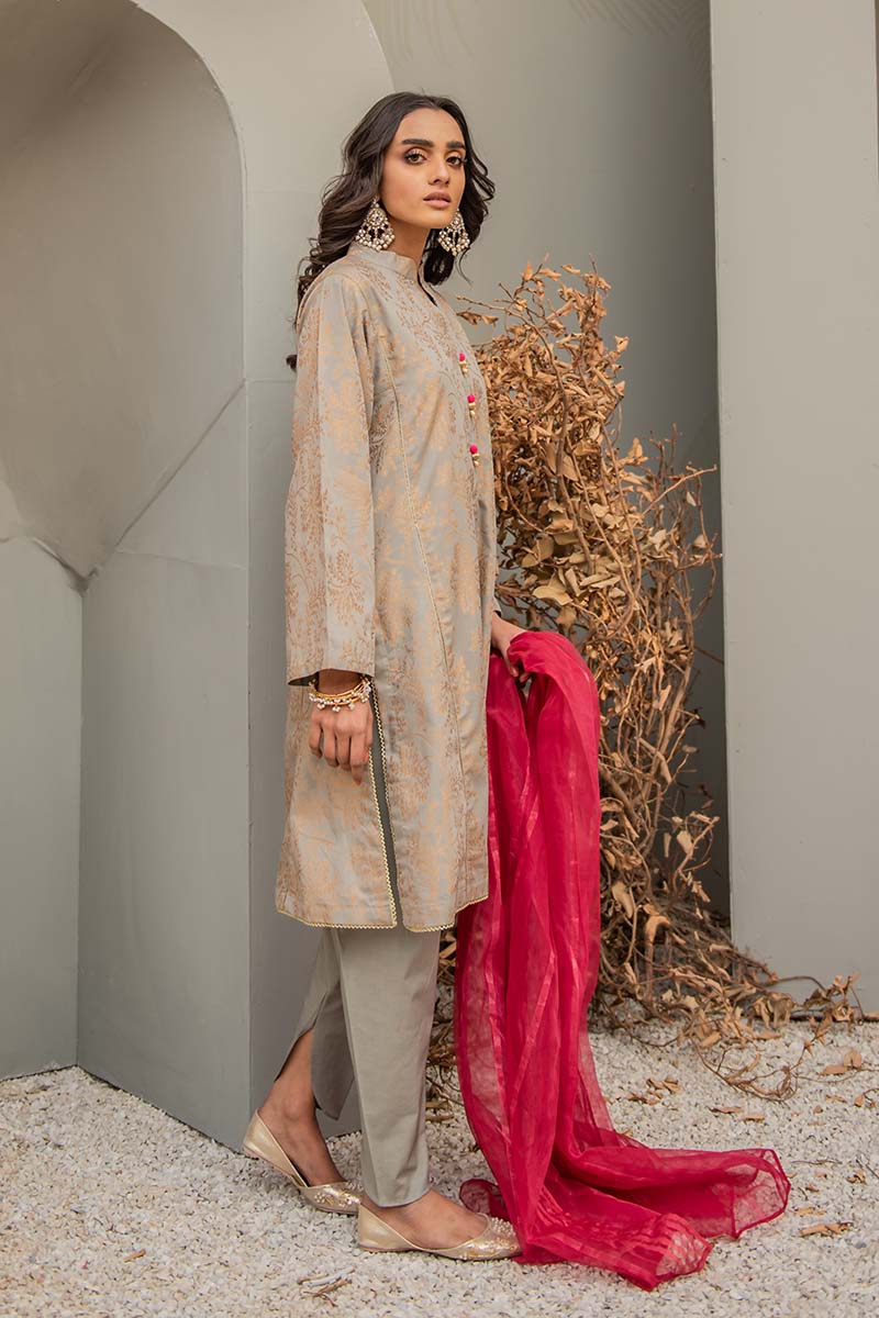 GUL AFSHAN 3-Piece Set - Elegant Floral Design for Women's Fashion, Party Wear, and Special Occasions
