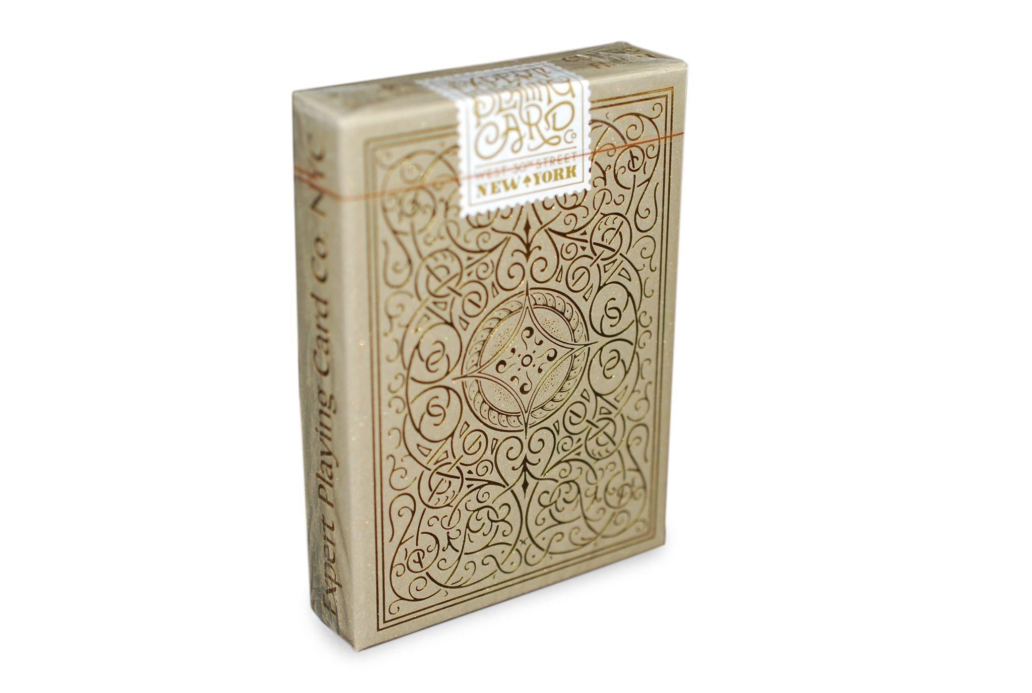 Premium Classic Gold Playing Cards - Elegant & Durable for Poker, Blackjack, Magic Tricks & Casino Nights