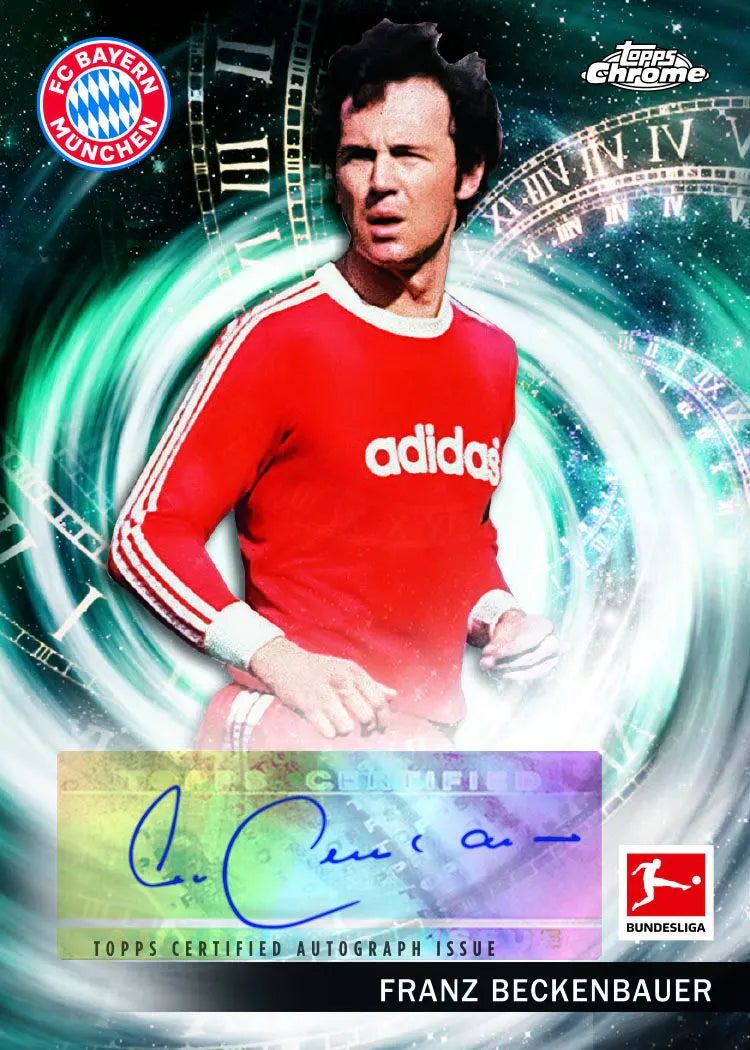Topps Chrome Bundesliga 23/24 Hobby Box - 2023-2024 Soccer Trading Cards Collection - Perfect for Collectors, Investors & Fantasy League Fans