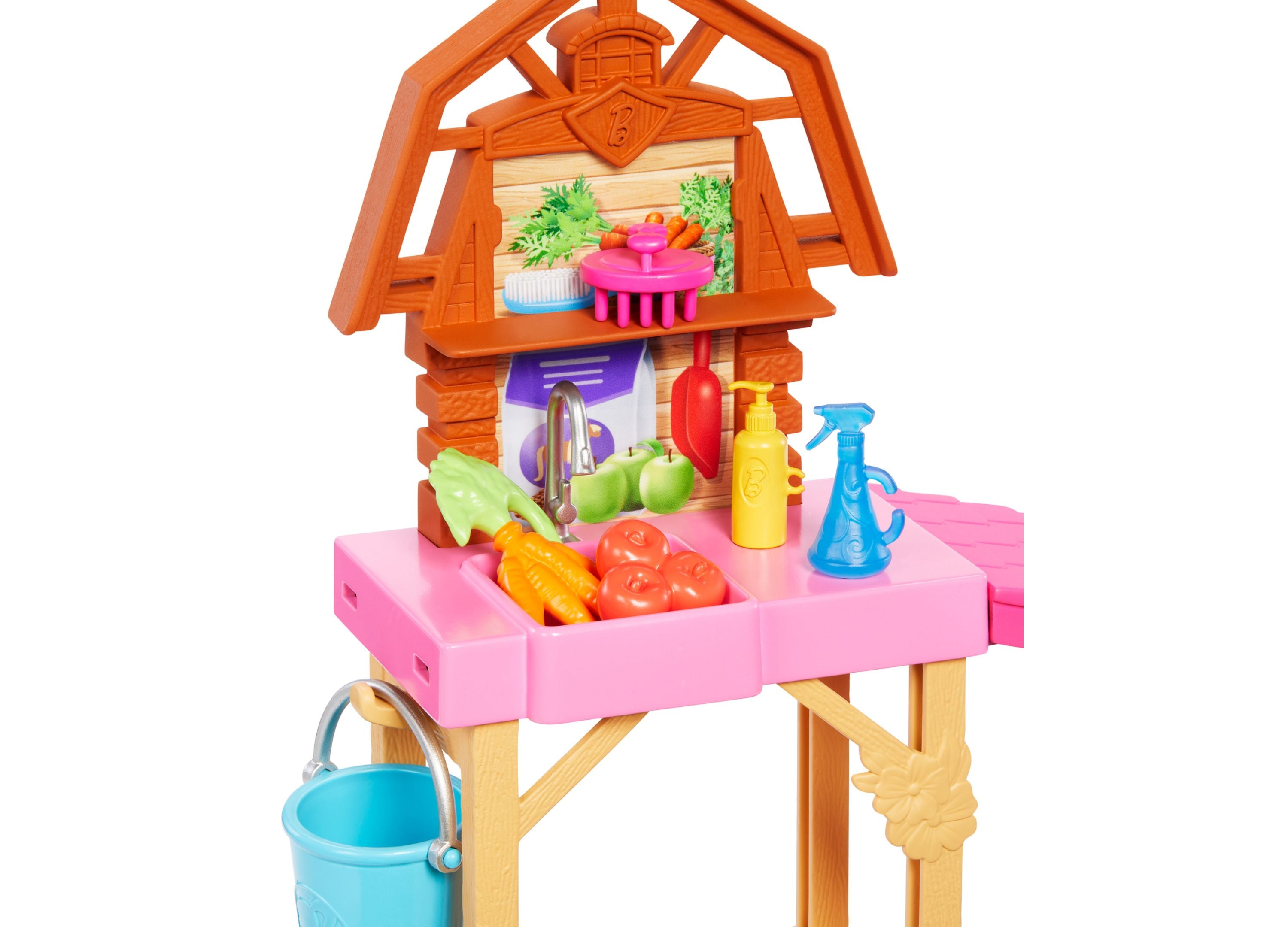 Barbie Mysteries: Renee and The Great Horse Chase Stable Playset – Interactive Dollhouse Toy for Kids, Perfect for Imaginative Play & Adventure Storytelling