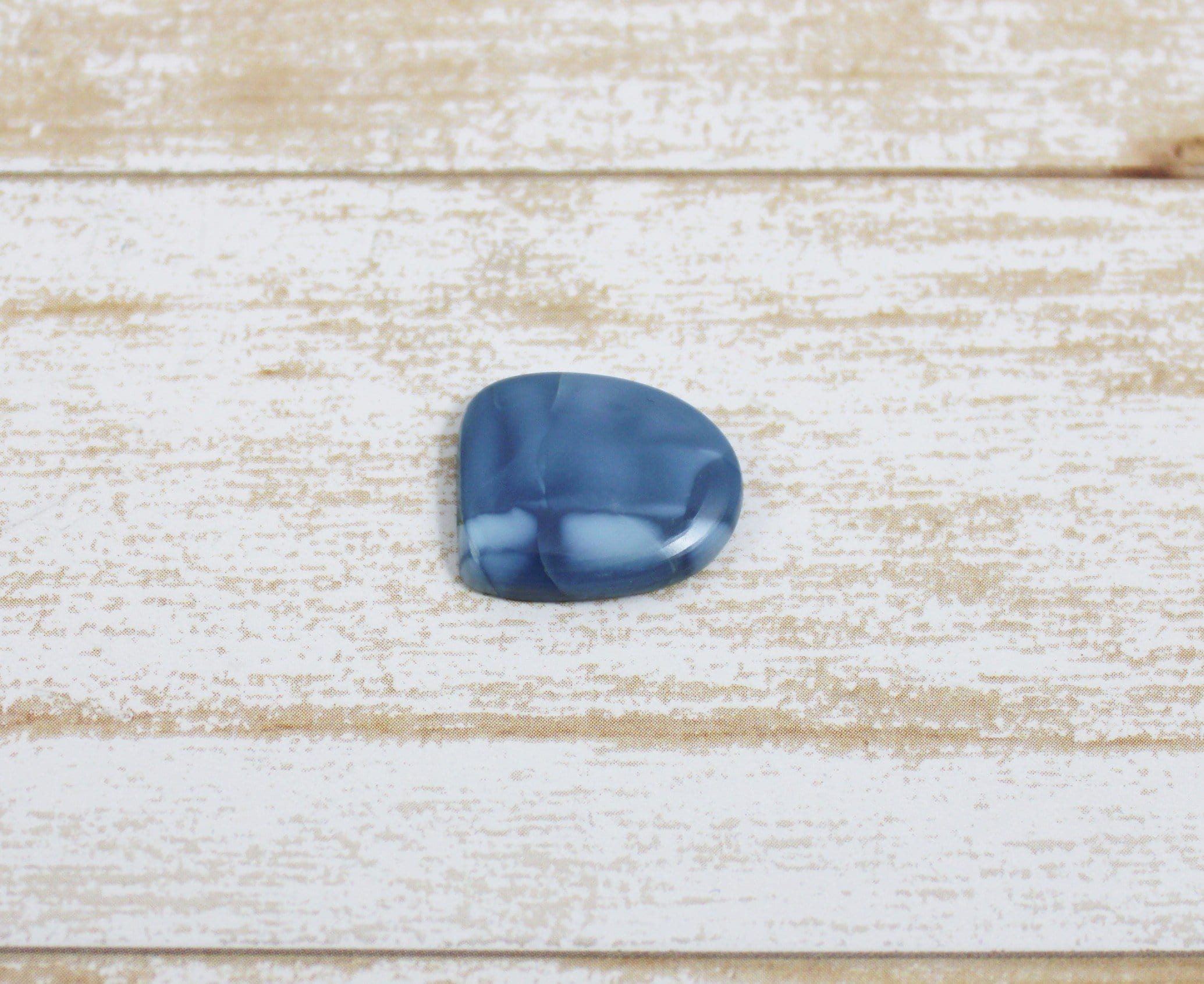 Natural Blue Opal Cabochons for Jewelry Making - High Quality Gemstone Beads for Necklaces, Bracelets & DIY Crafts - Perfect for Gifts & Healing Crystal Collections