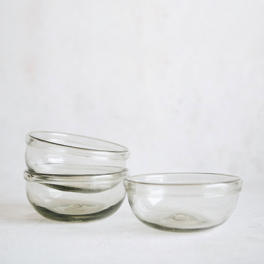 Handmade Small Handblown Glass Bowl - Decorative Serving Dish for Candy, Nuts & Desserts | Perfect for Parties, Weddings & Home Decor