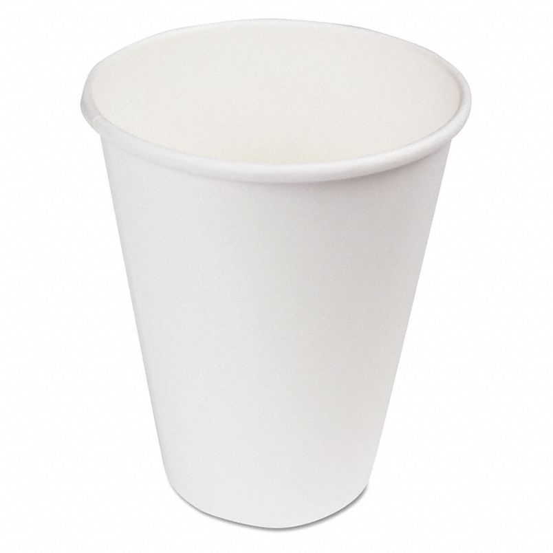 12oz Disposable Paper Hot Cups - 1000 Pack | Eco-Friendly Coffee Cups for Office, Cafes & Takeout | BPA Free & Leak Proof