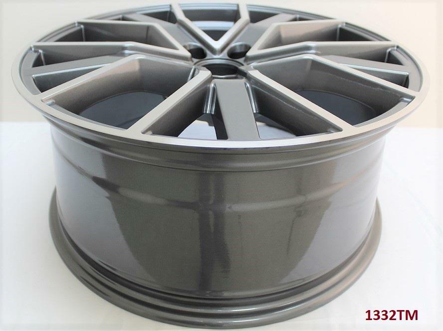 19'' Alloy Wheels for AUDI A5 & S5 (2008-Present) 5x112 Bolt Pattern - Perfect for Street Performance & Custom Car Upgrades