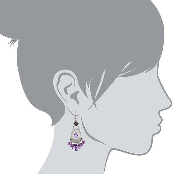 1928 Jewelry Briolette Beads Chandelier Earrings - Vintage Style Dangle Earrings for Women, Perfect for Weddings, Parties & Evening Events
