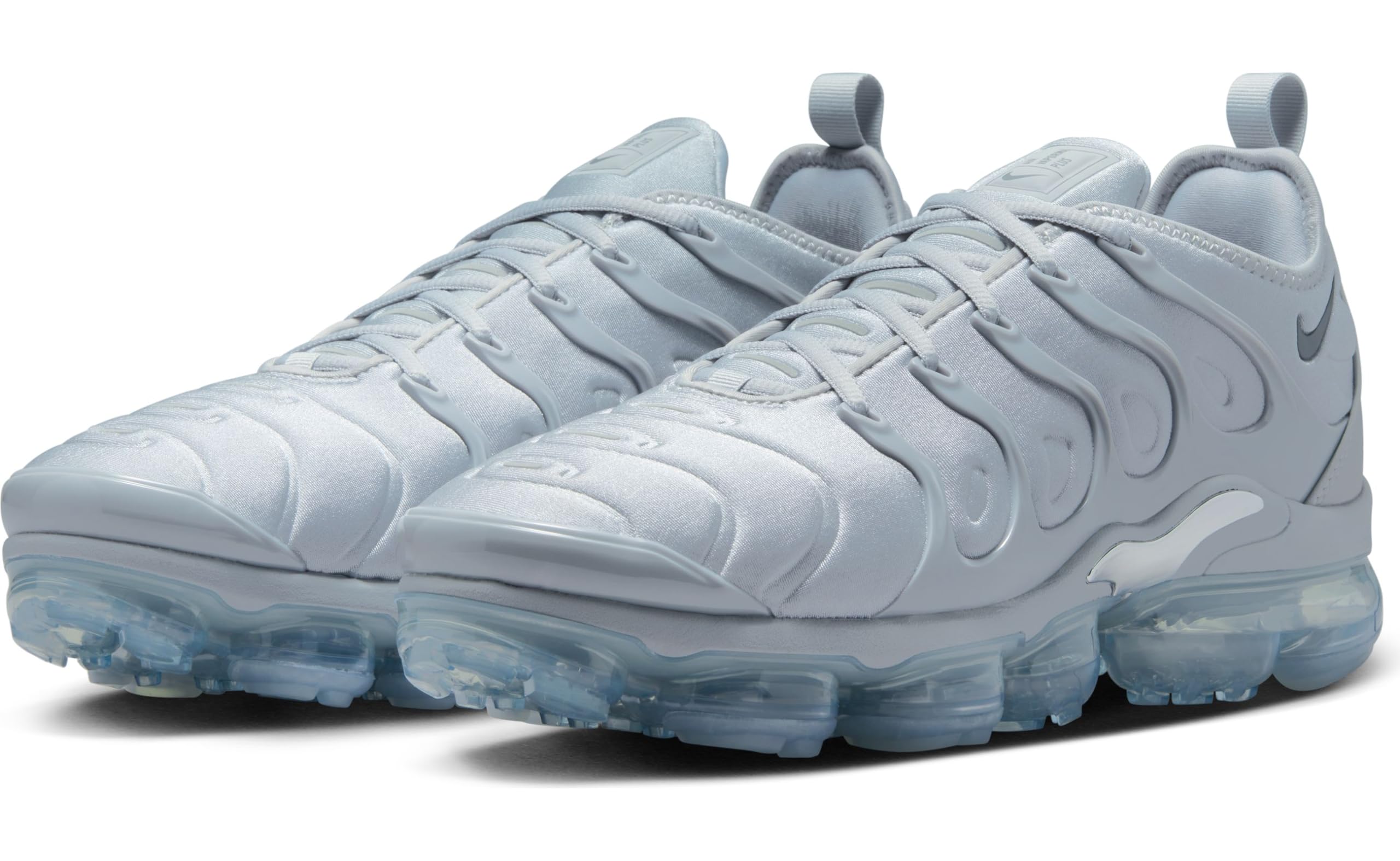 Nike Men's Air VaporMax Plus Running Shoes - Wolf Grey/Dark Grey - Size 14 M US - Lightweight Cushioned Sneakers for Jogging, Gym Workouts & Everyday Wear