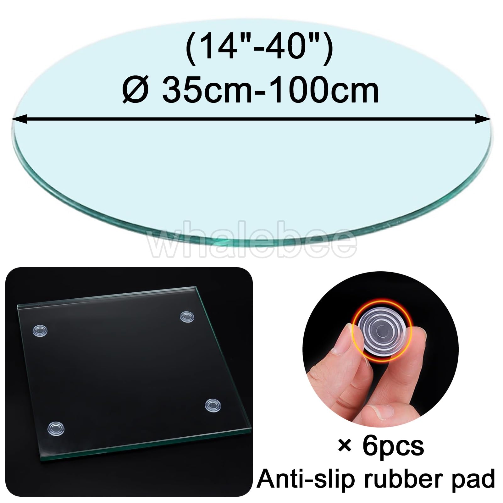 Tempered Glass Table Top Round 14