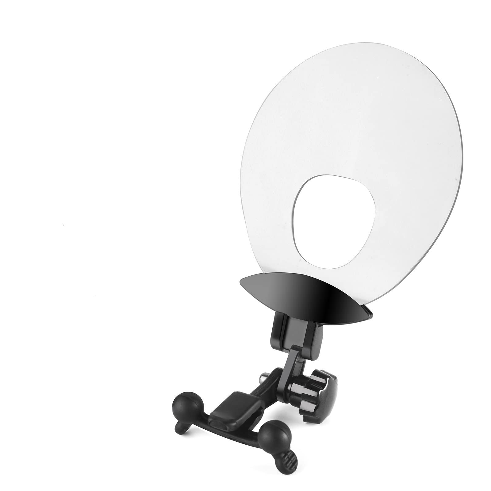 Professional Plastic Saxophone Sound Deflector Shield with Mute - Noise Reduction & Sound Reflection for Sax Players - Perfect for Practice Rooms, Studios & Live Performances