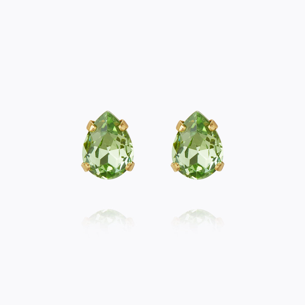 Superpetite Drop Earrings with Genuine Peridot Gemstone – Elegant Dainty Jewelry for Women, Perfect for Weddings, Parties & Everyday Wear