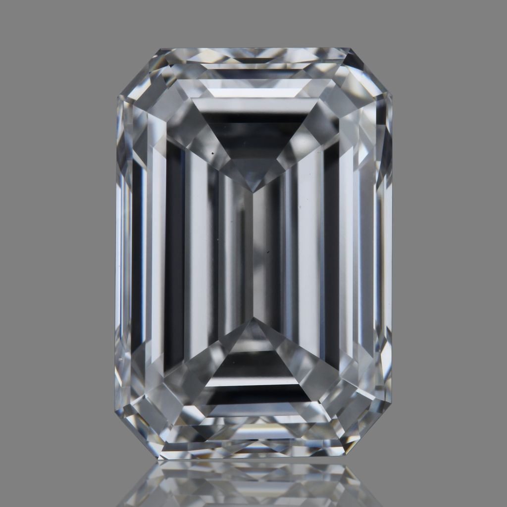 3.35 Carat F Color VS1 Clarity Emerald Cut Lab-Grown Diamond - Perfect for Engagement Rings & Fine Jewelry
