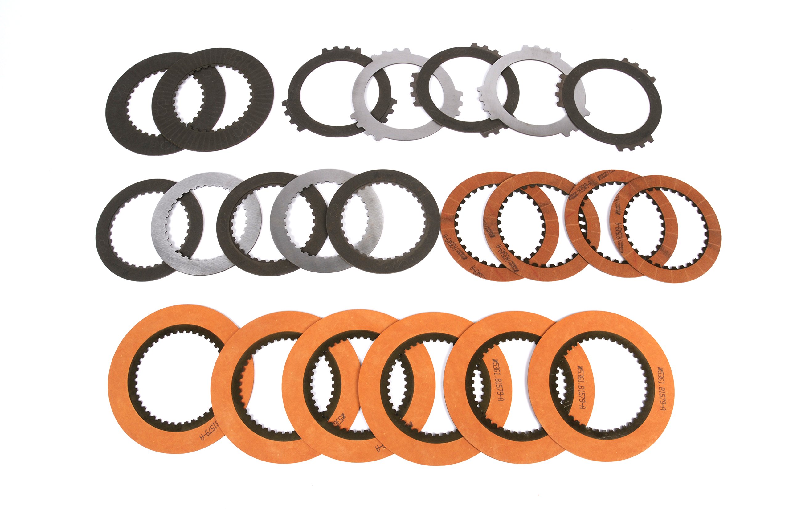 GM Parts 24240480 Automatic Transmission Clutch Plate Kit with Friction Plates - Compatible with Chevy, GMC & Cadillac Vehicles - Perfect for Transmission Repair & Rebuild Projects