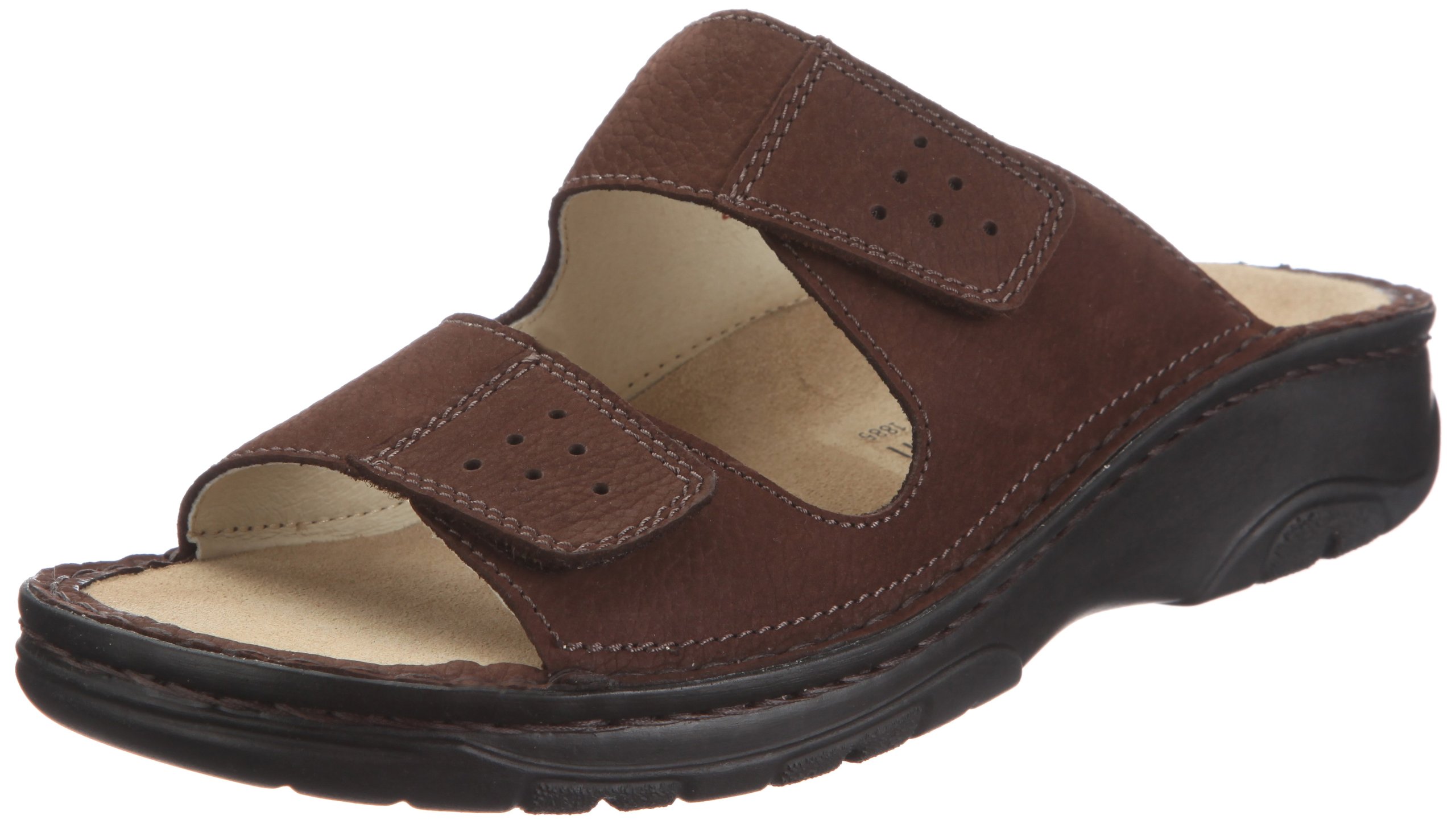 Berkemann Men's Comfortable Slip-On Mules - Soft Leather Indoor & Outdoor House Slippers for Relaxing at Home, Lounging, and Quick Errands