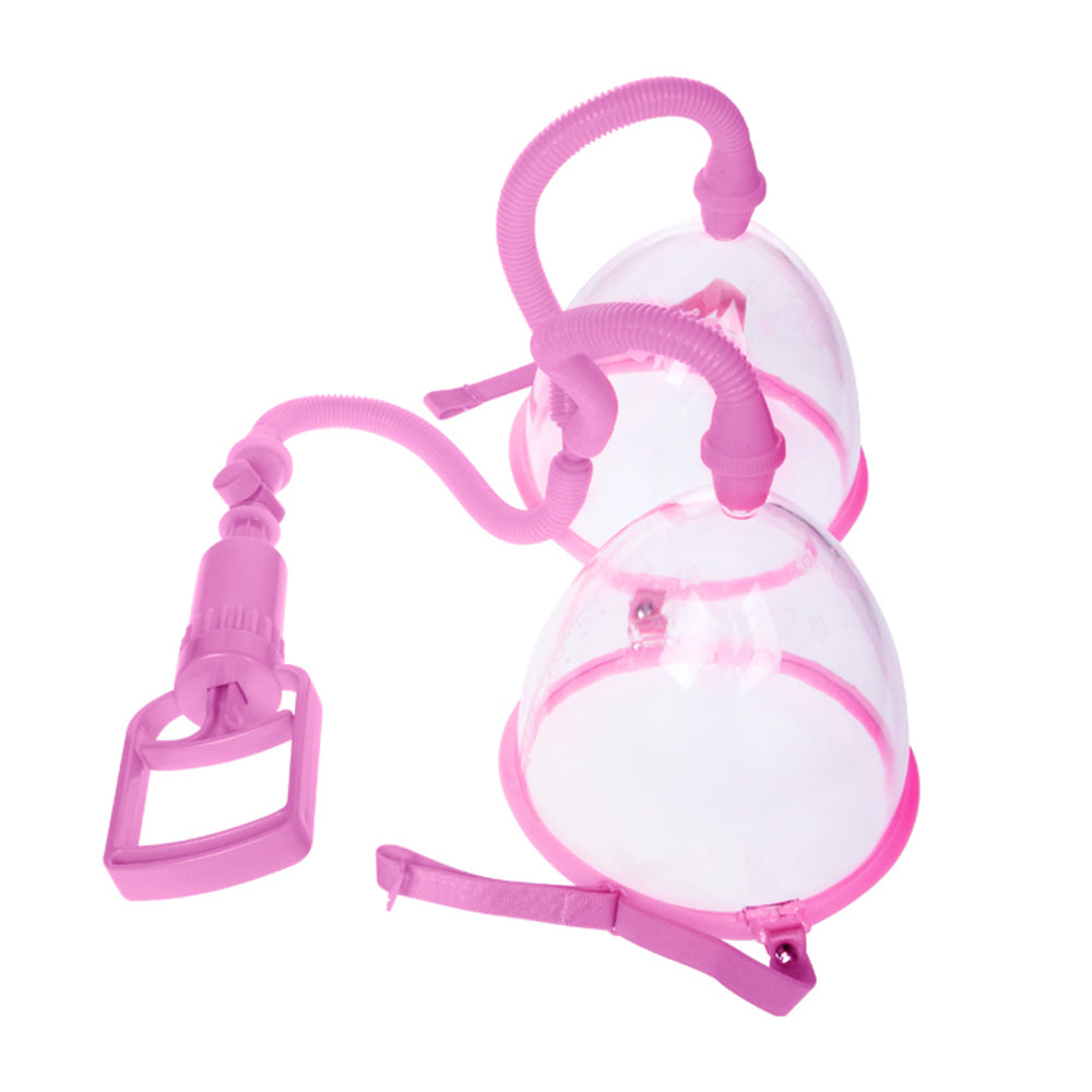 Premium Electric Breast Pump Enlargement Kit with Twin Cups & Trigger Handle - Comfortable Hands-Free Pumping for Nursing Moms at Home or Work