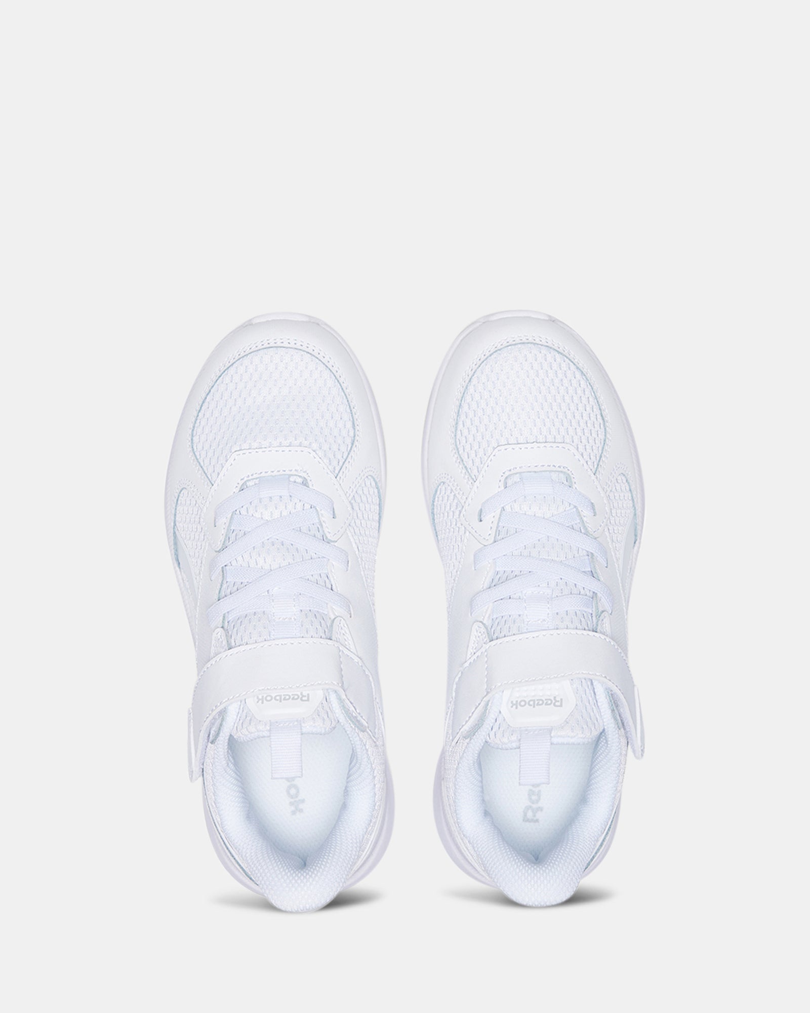 Reebok Road Supreme 4.0 Pre School Running Shoes - White/White/White - Lightweight Athletic Sneakers for Kids - Perfect for School, Playground & Daily Activities
