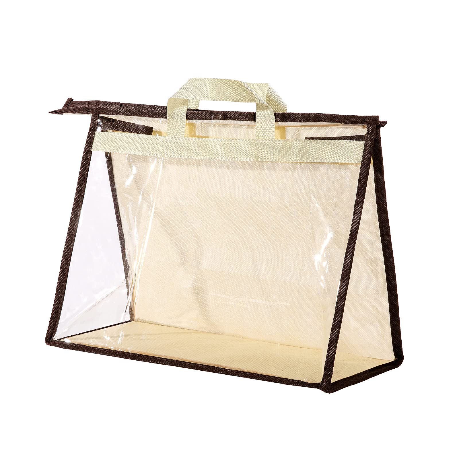 CINPIUK Clear Handbag Storage Bags with Zipper - Hanging Purse Organizer for Closet - Transparent Dustproof Handbag Protector for Luxury Purses, Wallets & Accessories - Perfect for Closet Organization & Travel Storage