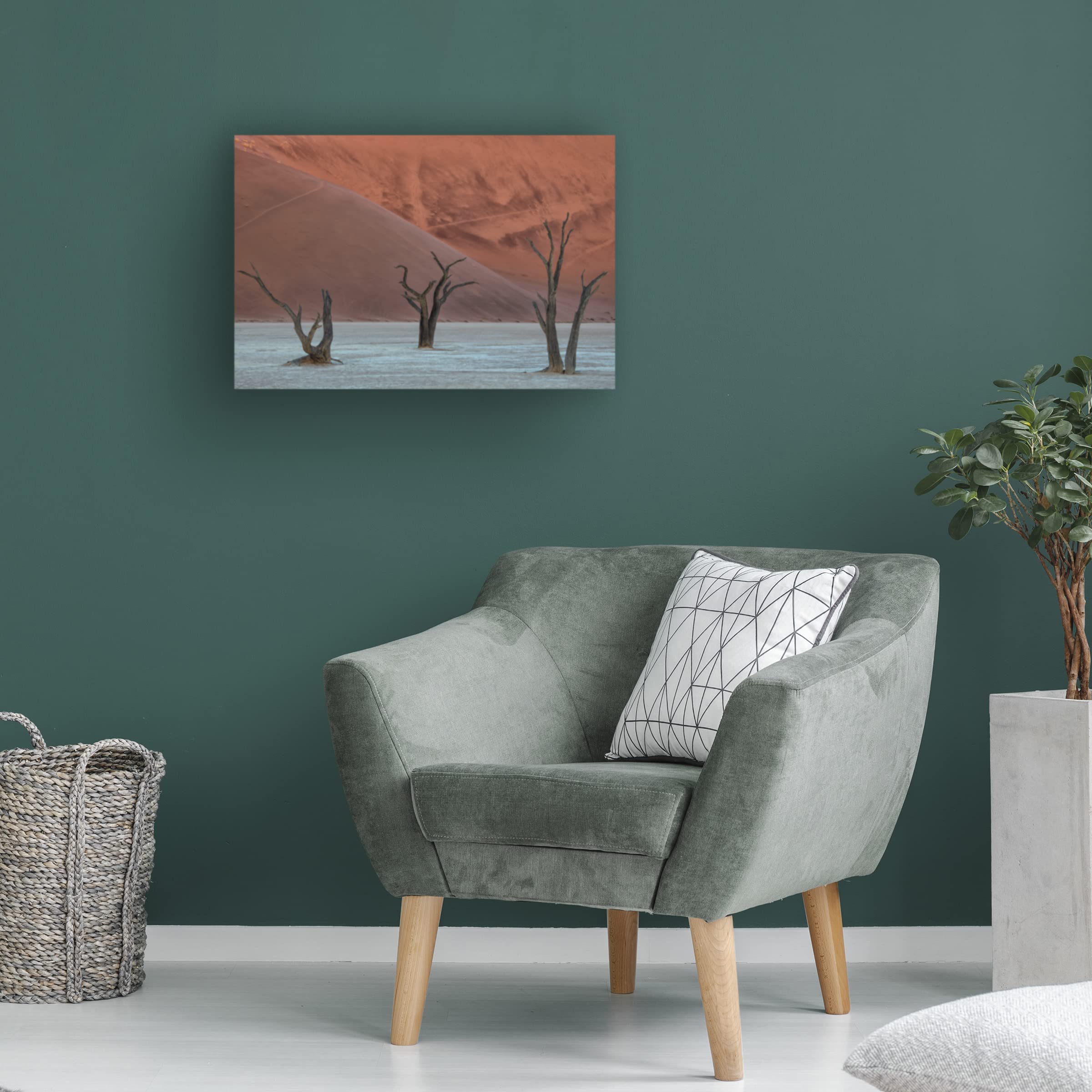 Luigi Ruoppolo 'Deadvlei' Canvas Art Print - Premium Trademark Fine Art Wall Decor for Living Room, Bedroom & Office