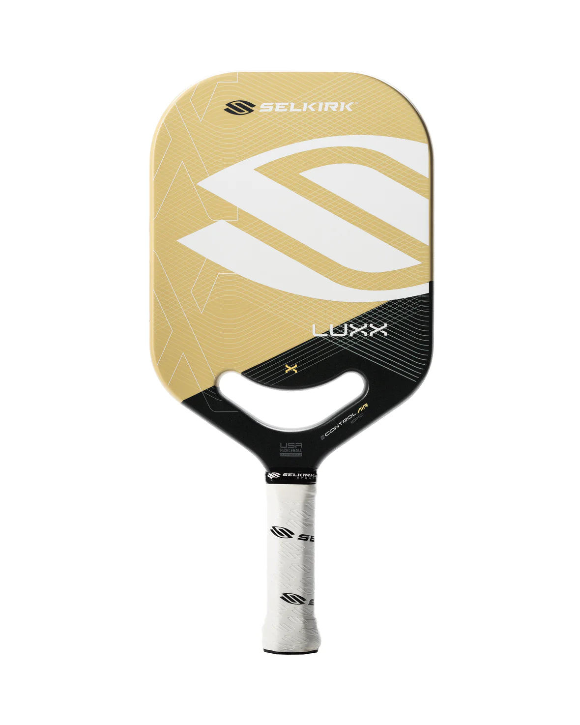 Selkirk LUXX Control Air Epic Pickleball Paddle - Premium Carbon Fiber Paddle for Control & Spin - Perfect for Indoor/Outdoor Court Play & Competitive Tournaments