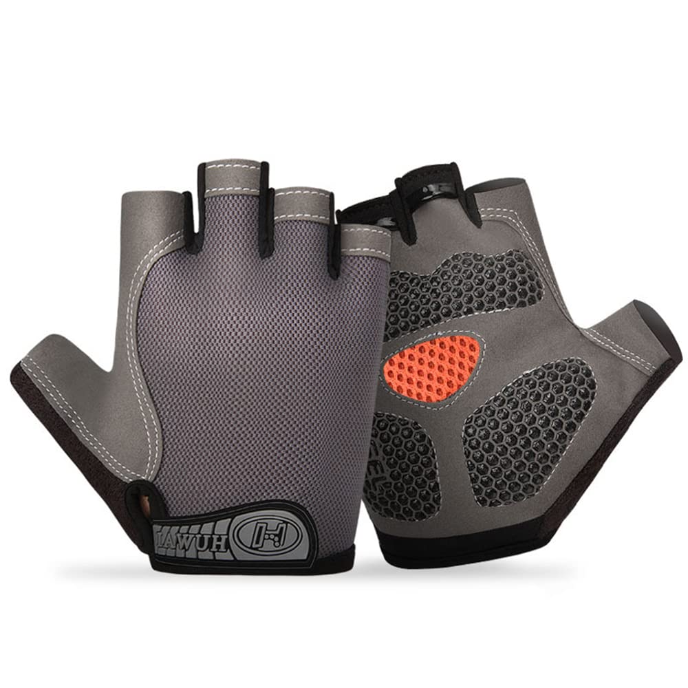 Breathable Fingerless Workout Gloves for Men & Women - Comfortable Gym, Weight Lifting & Fishing Exercise Gloves - Perfect for CrossFit, Strength Training & Outdoor Activities