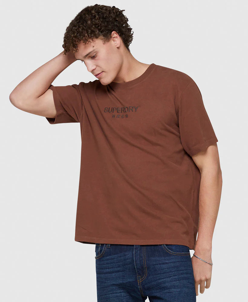 Vintage Rock Brown Embroidery T-Shirt for Women | Soft Cotton Retro Graphic Tee | Casual Streetwear & Festival Outfit
