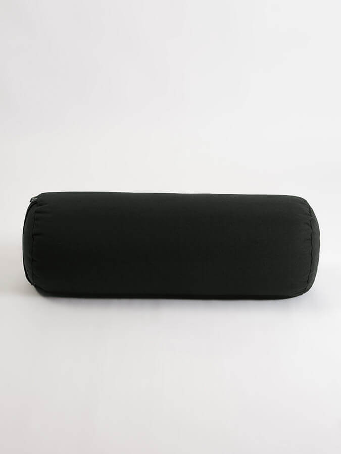 Organic Cotton Buckwheat Meditation Bolster Cushion for Yoga & Zen Relaxation - Perfect for Yoga Studios, Home Meditation & Stress Relief
