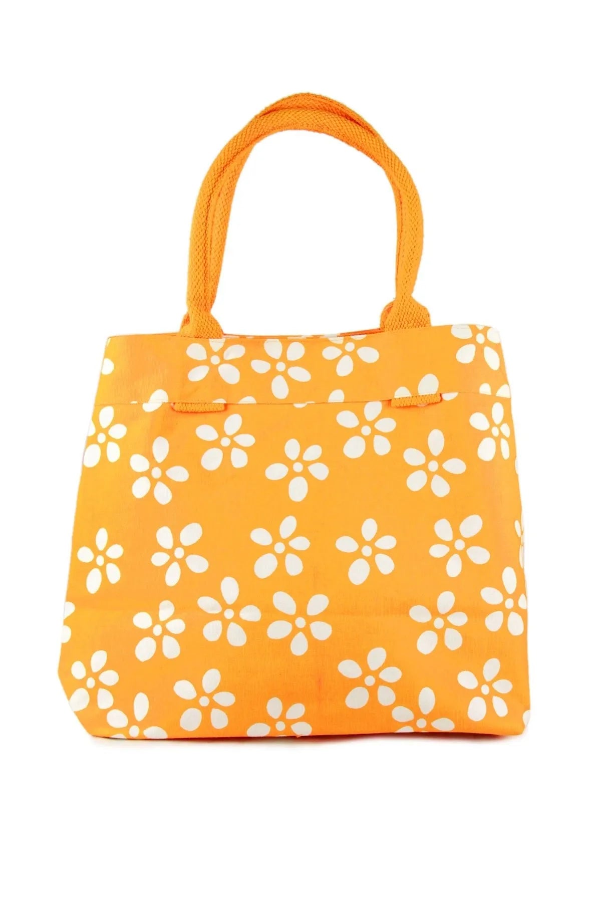 Stylish Daisies Tote Bag for Women - Large Floral Print Canvas Shoulder Bag - Perfect for Beach, Shopping & Daily Use