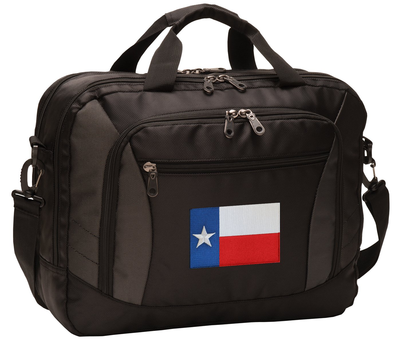 Premium Texas Laptop Bag with Authentic Flag Design - Durable Computer Bag for Work, School, and Travel
