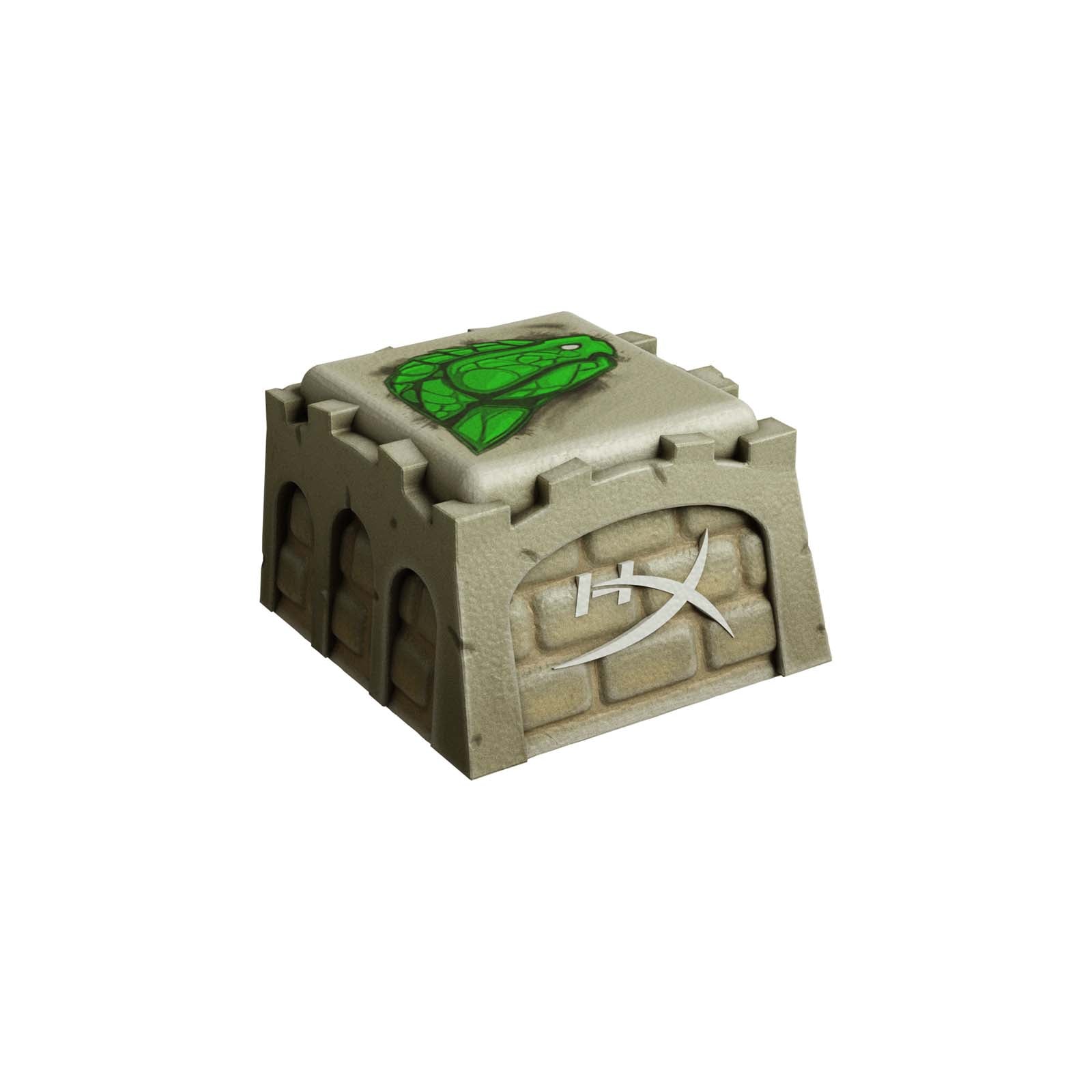 Custom HX3D Guild Wars 2 Themed Mechanical Keyboard Keycap - Siege Turtle Design for Gaming Enthusiasts | Perfect for PC Gamers and Keyboard Customization