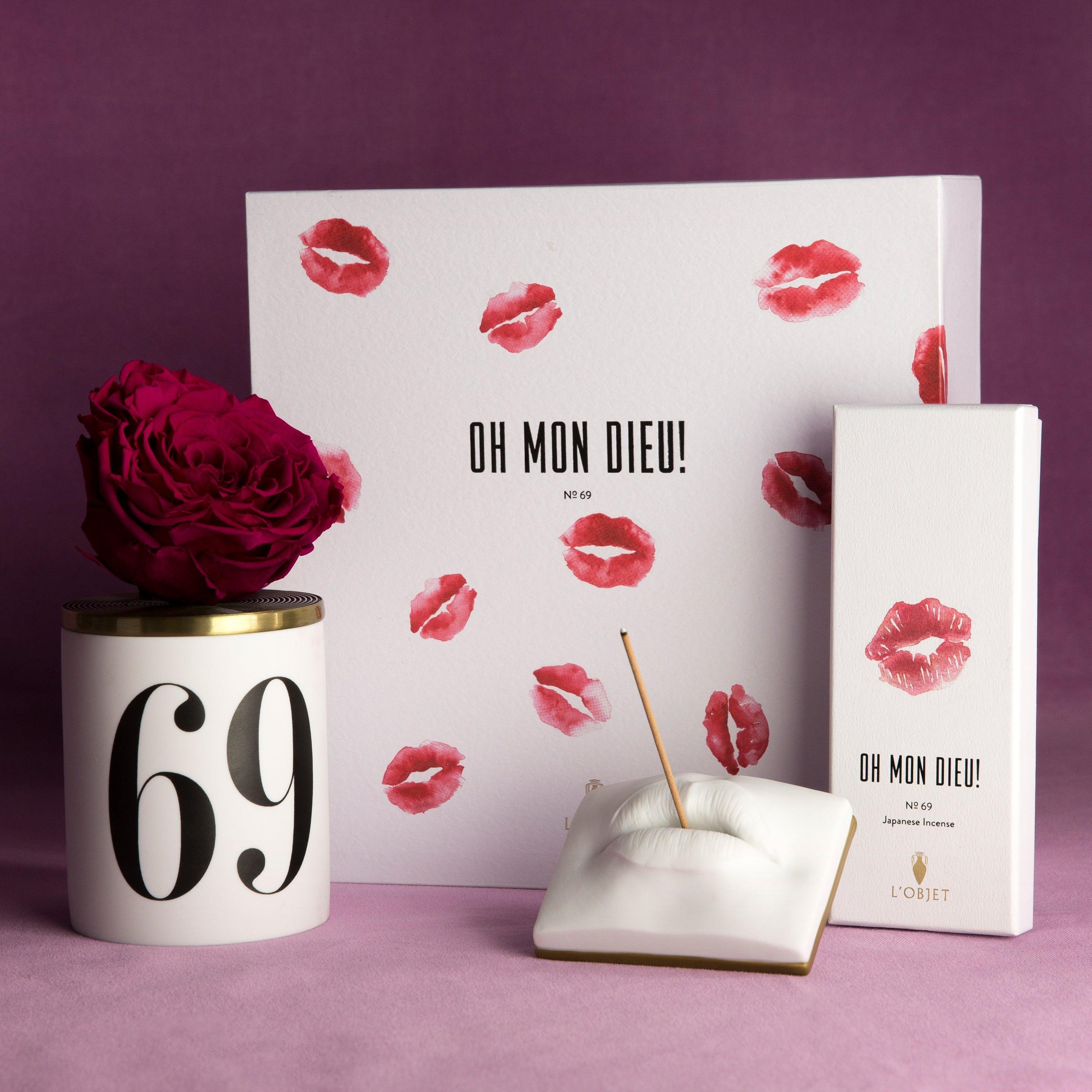 Oh Mon Dieu! No.69 Luxury Gift Set - Perfect for Valentine's Day, Anniversary & Romantic Surprises