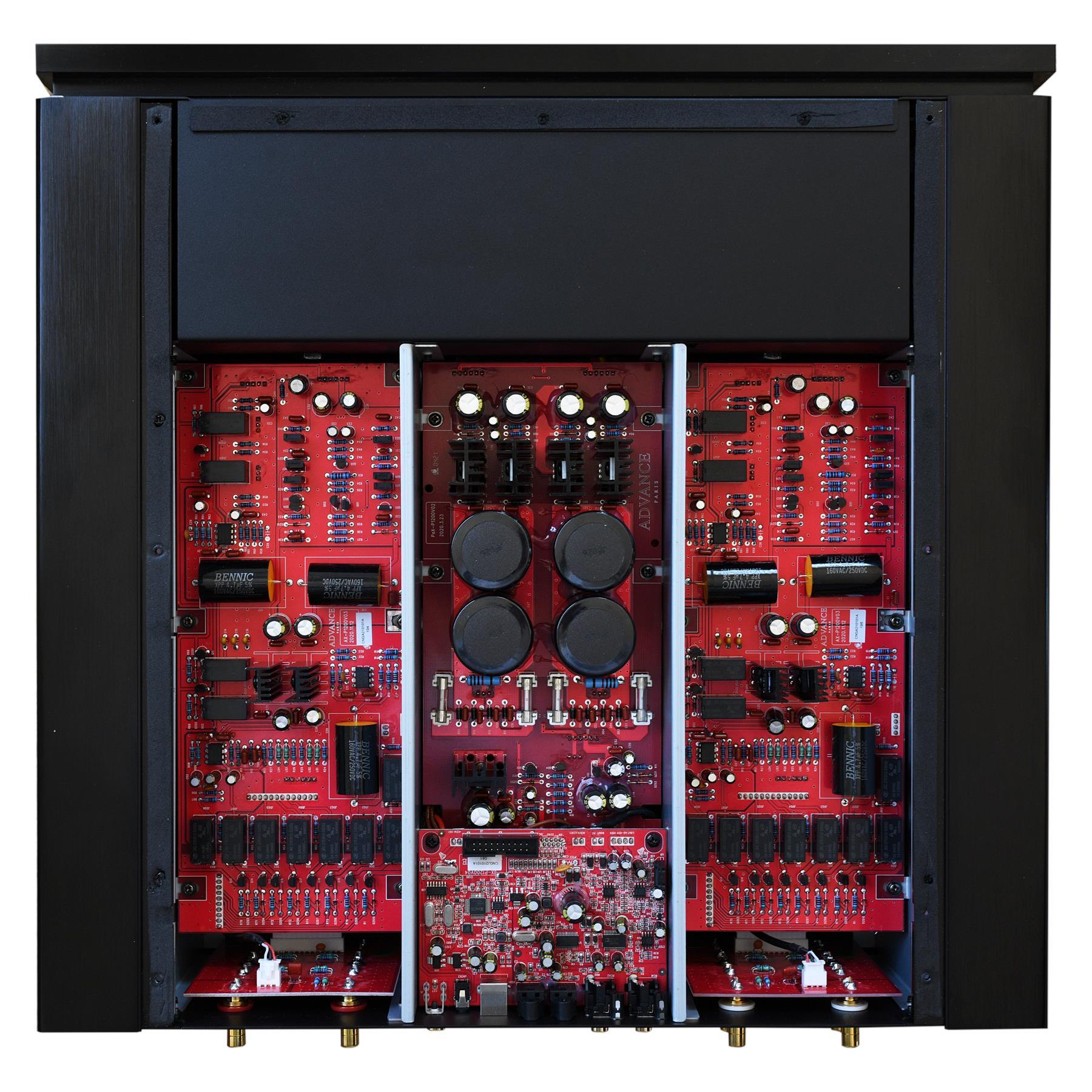 Advance Paris X P1200 High-Fidelity Stereo Preamplifier - Premium Audio Equipment for Home Theater & Music Studio Use