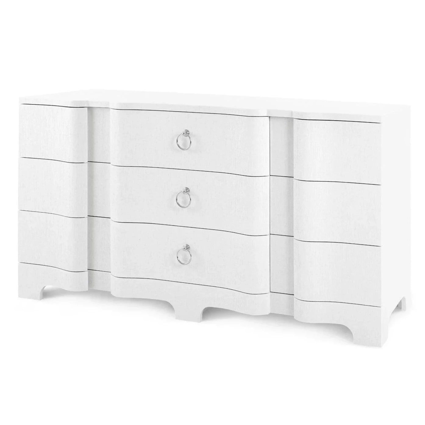 Bardot Extra Large 9-Drawer Dresser - Spacious Wooden Storage Cabinet for Bedroom, Living Room & Office Organization