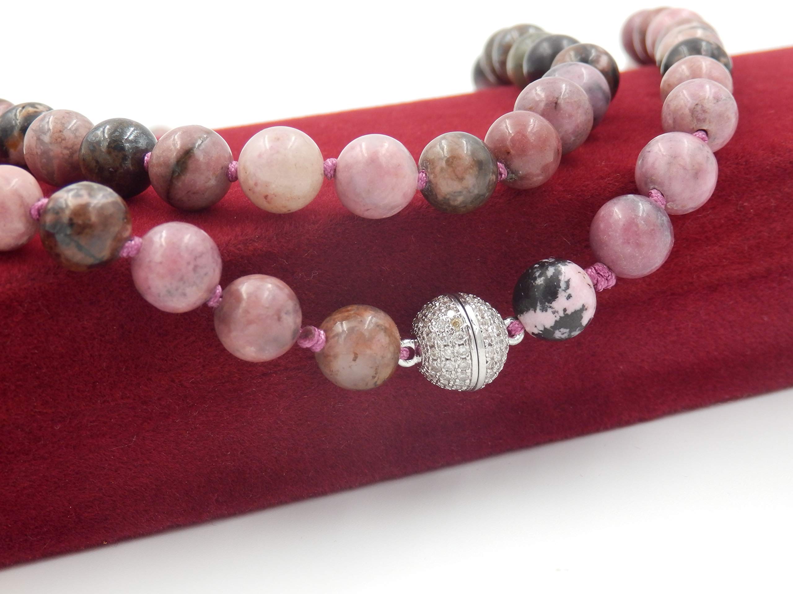 Authentic Mala Beads Necklace for Women & Men - Buddhist Prayer Beads Bracelet & Necklace Set - Meditation, Yoga, Spiritual Healing & Mindful Jewelry Gift