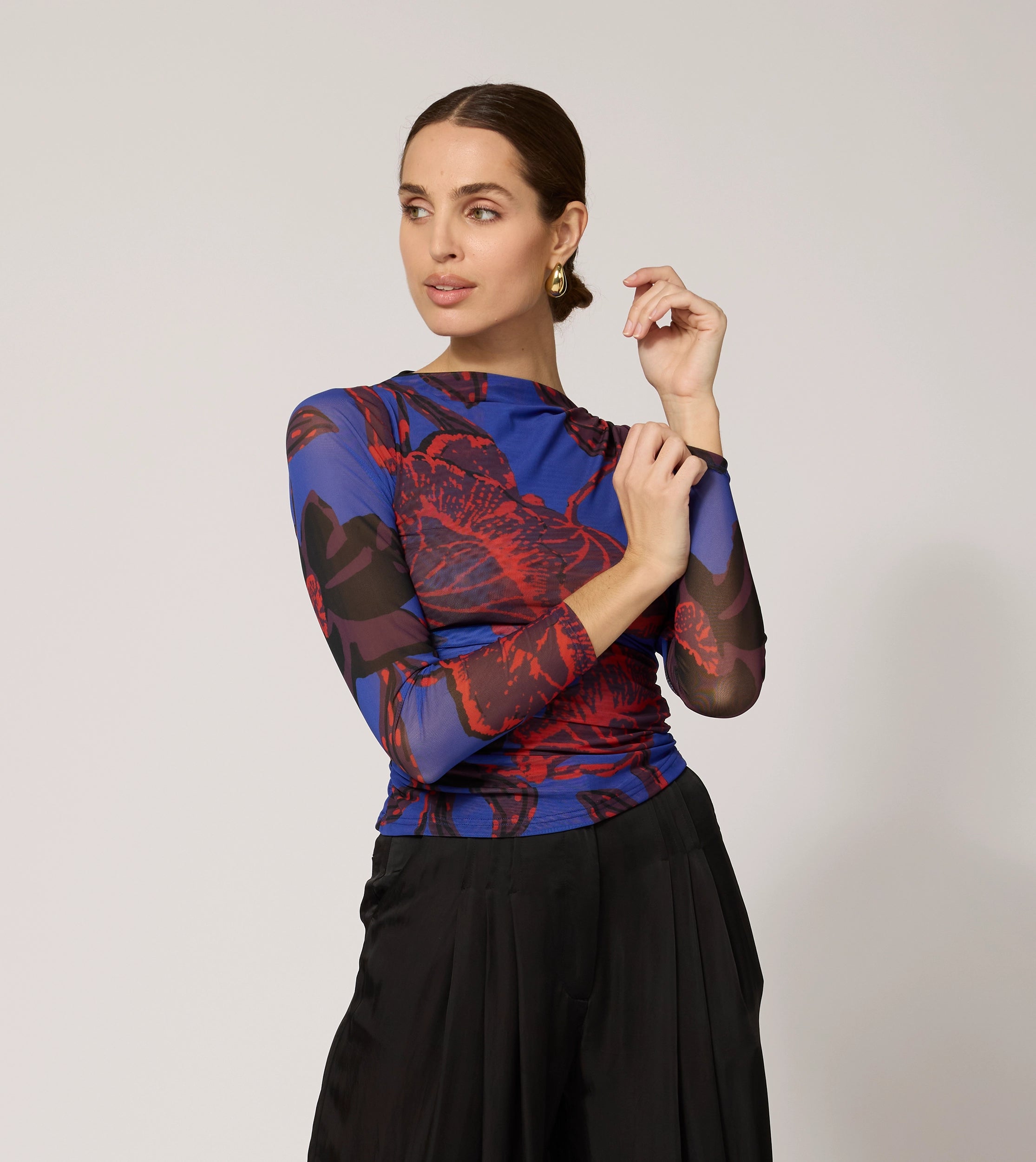 Remy Top | La Rouge - Stylish Women's Blouse for Casual & Party Wear - Perfect for Date Nights, Office & Social Events