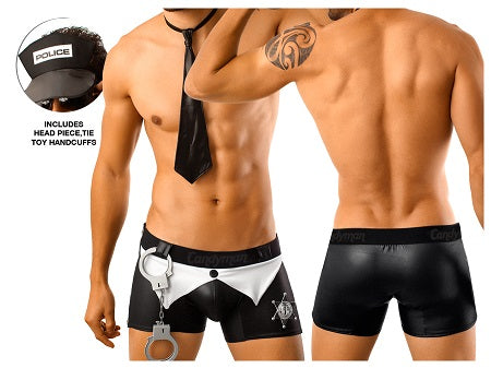 Sexy Police Costume for Women - Halloween Role Play, Cosplay & Bachelorette Party Outfit - Candyman Sultry Commander Costume 9555 | Perfect for Halloween, Theme Parties & Adult Entertainment