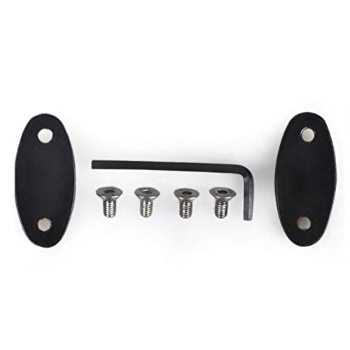 Aluminum Motorcycle Mirror Block Off Plates for Honda CBR600 F4 F4i RR 600RR 929 954 (1999-2000) - Lightweight CNC Machined Replacement Parts for Racing & Street Bikes