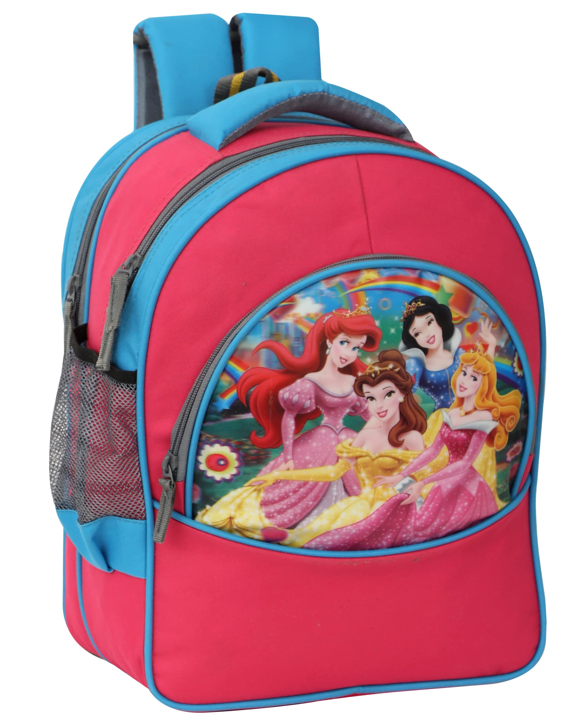 GL GOOD LIKE Princess Printed 16L School Backpack for Girls | Lightweight Kids Backpack for School, Travel & Daily Use | Cute Backpack for Toddler, Preschool & Elementary Students