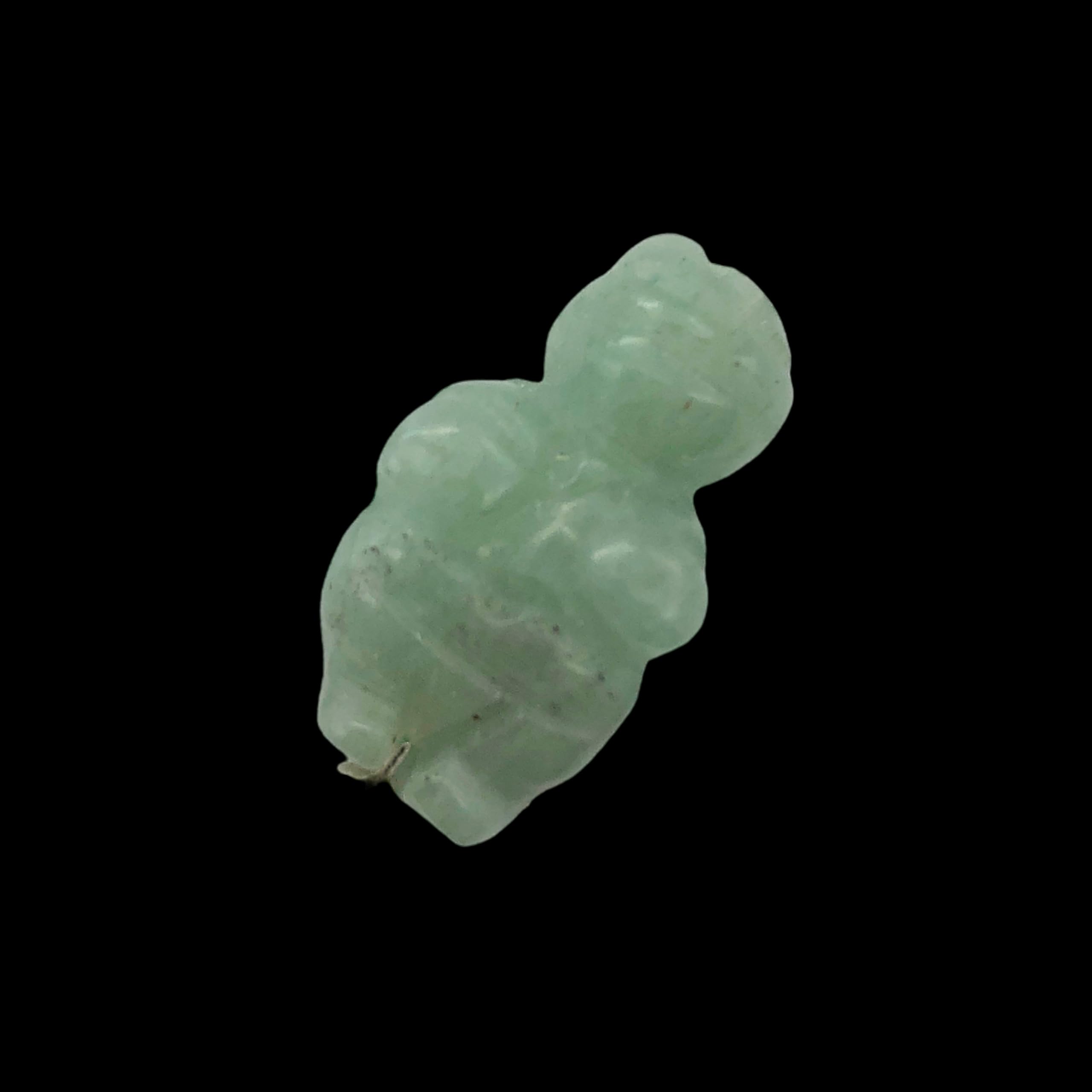 Hand Carved Aventurine Goddess of Willendorf Figurine - Ancient Fertility Statue, Spiritual Home Decor, Meditation & Yoga Altar Piece