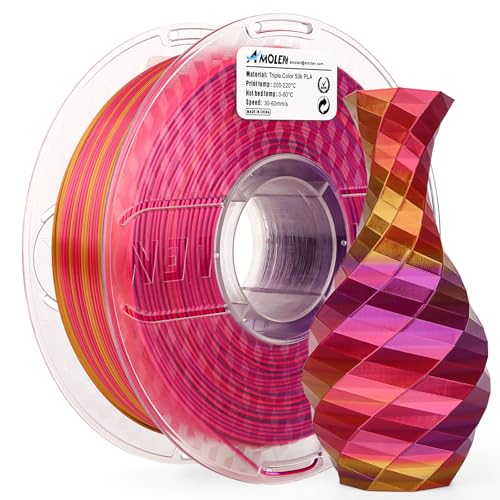 1kg-silk Triple Red Gold Purple Pla