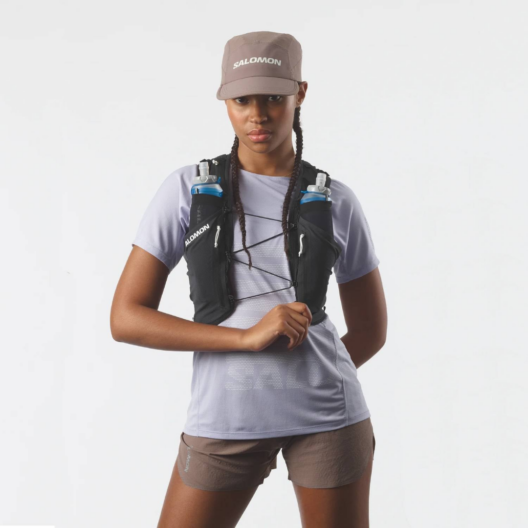 Salomon Unisex Sense Pro 6 Hydration Vest - Lightweight Running Pack with Water Reservoir for Trail Running, Hiking & Outdoor Adventures (LC2318500)
