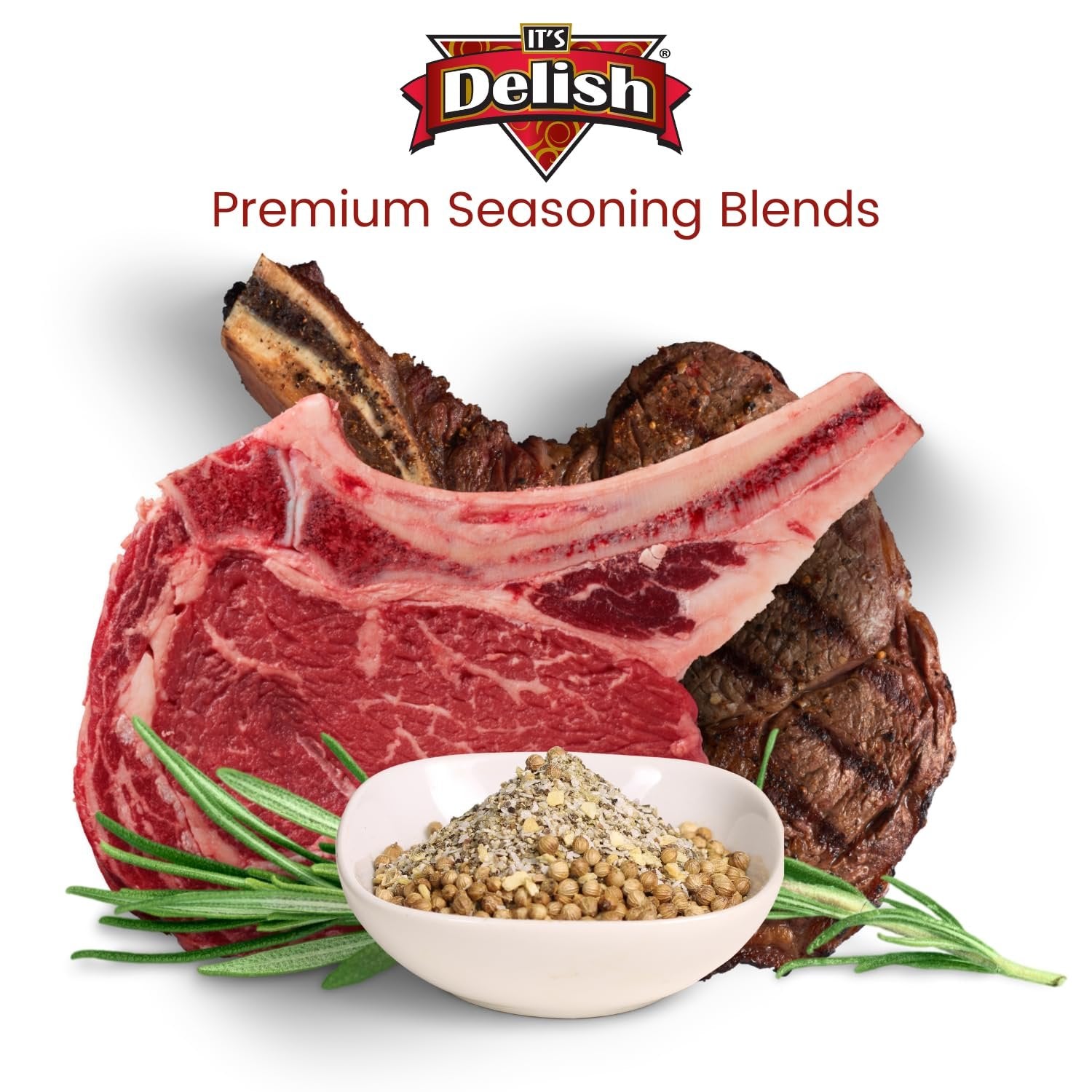 Premium Steak Seasoning - 48 OZ Jumbo Size Container for Grilling, BBQ & Cooking - All-Purpose Meat Rub for Beef, Pork & Chicken