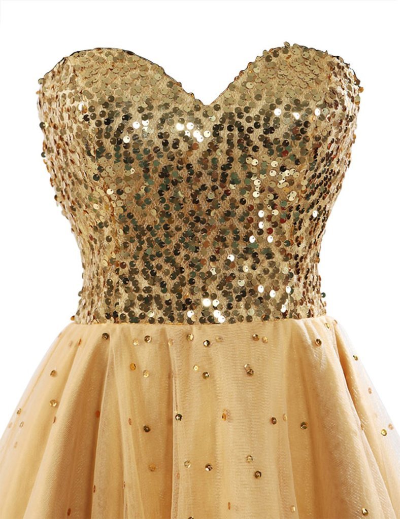 Women's Short Sweetheart Neckline Beaded Tulle Cocktail Dress for Party, Homecoming, Prom & Formal Events - Elegant & Flirty Style for Night Out, Dinner Date & Special Occasions