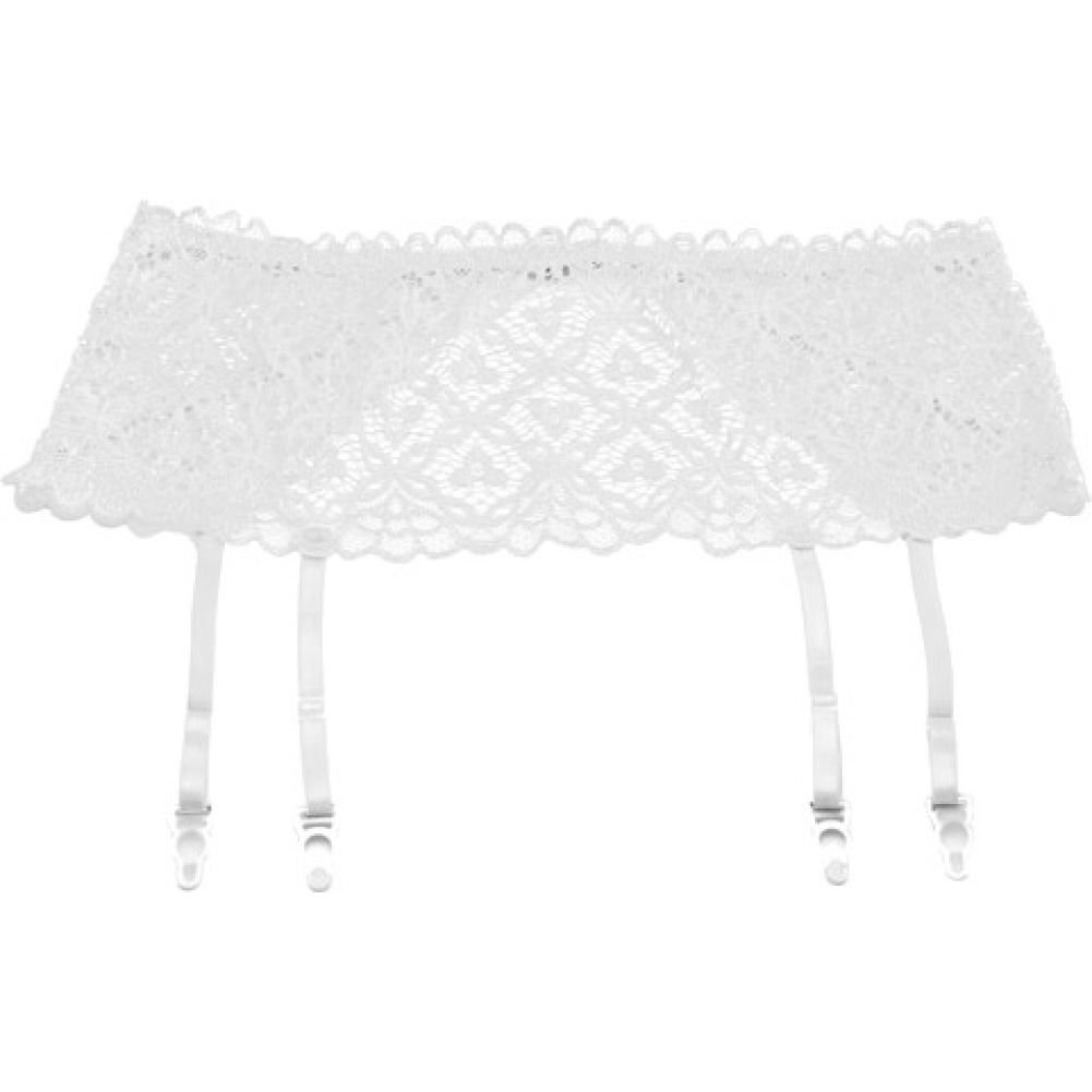 Plus Size Stretch Lace Garter Belt for Women - Sexy Lingerie for Bridal, Wedding Night & Special Occasions