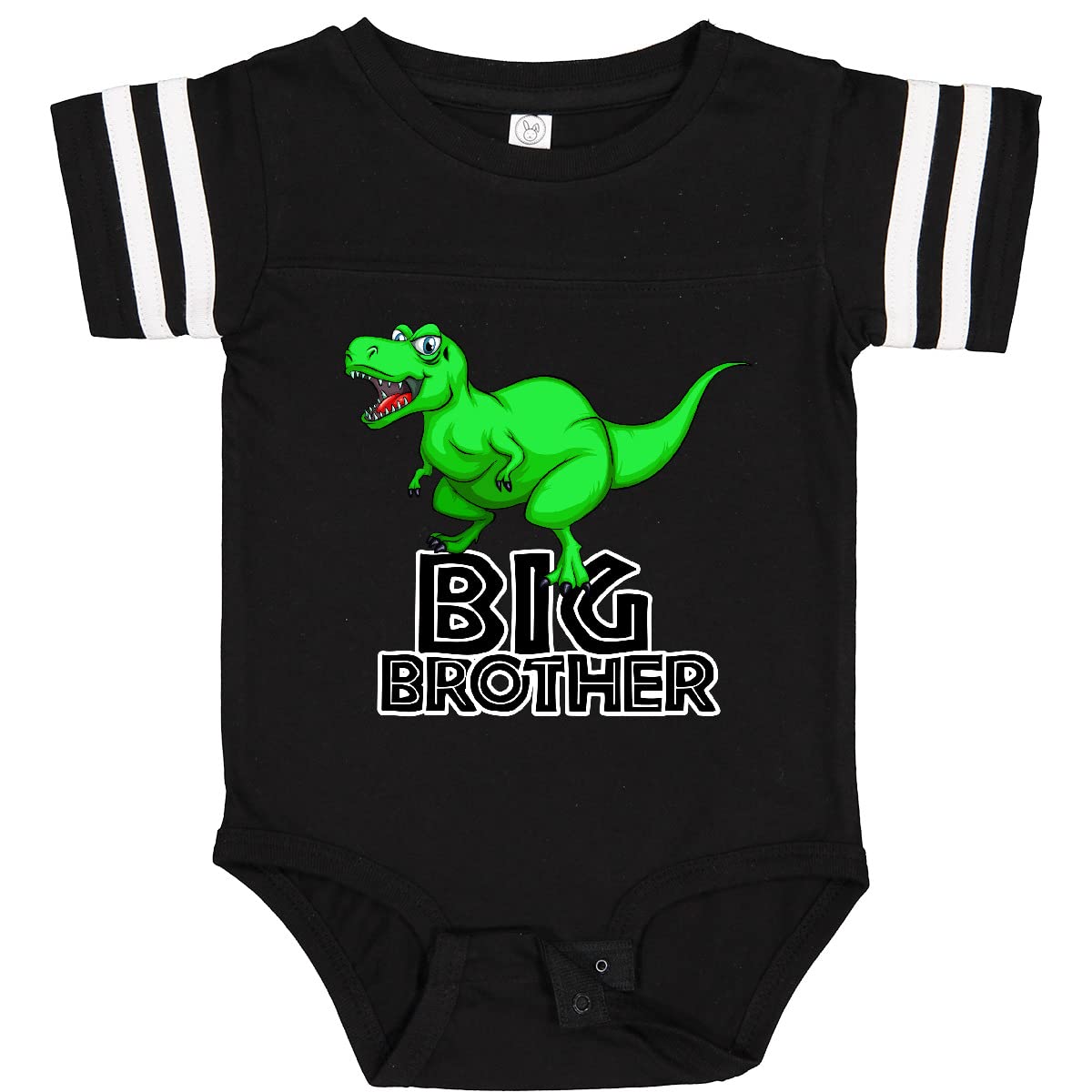 Inktastic Big Brother Baby Bodysuit - Cute & Comfortable Newborn Onesie for Siblings - Perfect Baby Shower Gift & Family Matching Outfit Idea