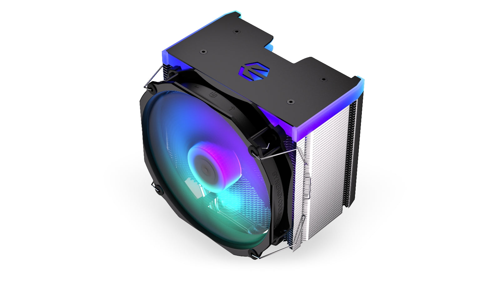 Endorfy Fortis 5 ARGB CPU Air Cooler with 120mm Fan - High Performance PC Cooling for Intel/AMD - Perfect for Gaming Rigs & Workstations (EY3A010)