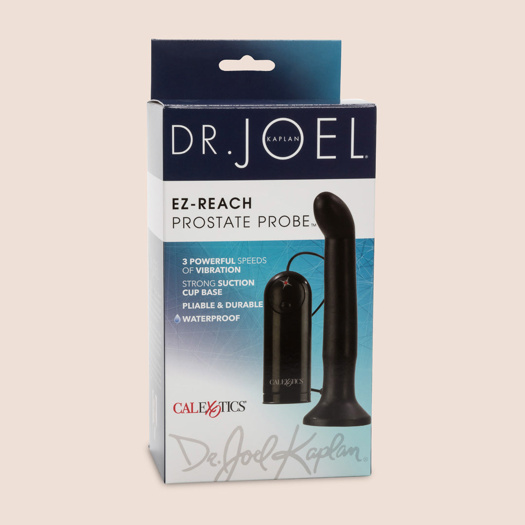 Ez Reach Prostate Massager - Powerful Vibrating Anal Probe for Men's Pleasure & Health - Perfect for Solo Play, Couples & Prostate Therapy
