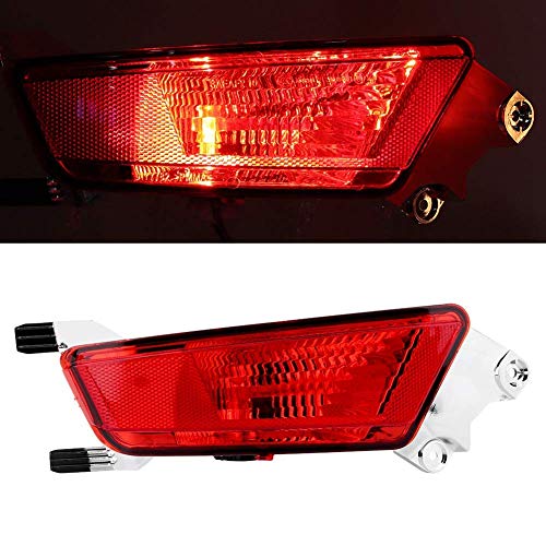 KIMISS LED Fog Lights Lamps - Rear Left with Base LR025149 Compatible with Land Rover Evoque 2011-2019 - Durable Driving Lights for Night & Foggy Weather Conditions
