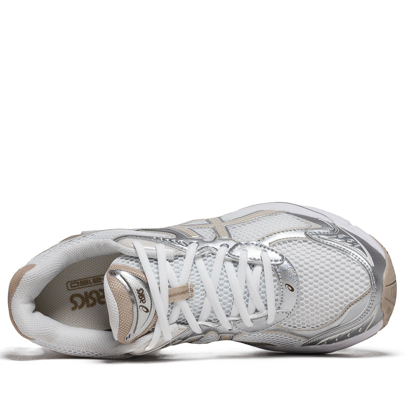 ASICS GT-2160 Running Shoes for Men & Women - White/Putty - Lightweight Cushioned Sneakers for Jogging, Gym & Daily Wear